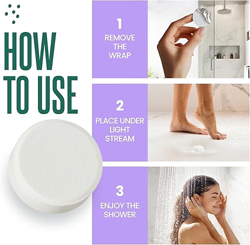 Miniatura 6 de Cleverfy Vaporizadores de ducha para aromaterapia, paquete surtido compacto de 6 bombas de ducha con aceites esenciales. Cuidado personal y