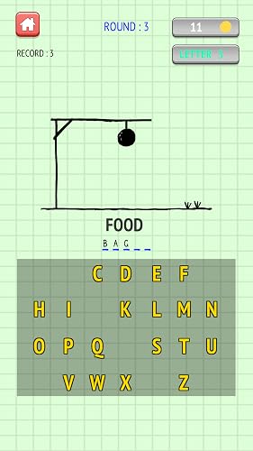 Miniatura 2 de Hangman Puzzle Challenge: Guess The Hidden Words - Classic Words Search Offline Game
