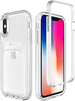 Vista 18 de ZCDAYE Funda para iPhone 11, iPhone 11 (6.1 pulgadas) con tarjetero y funda transparente de TPU suave a prueba de golpes para iPhone 11