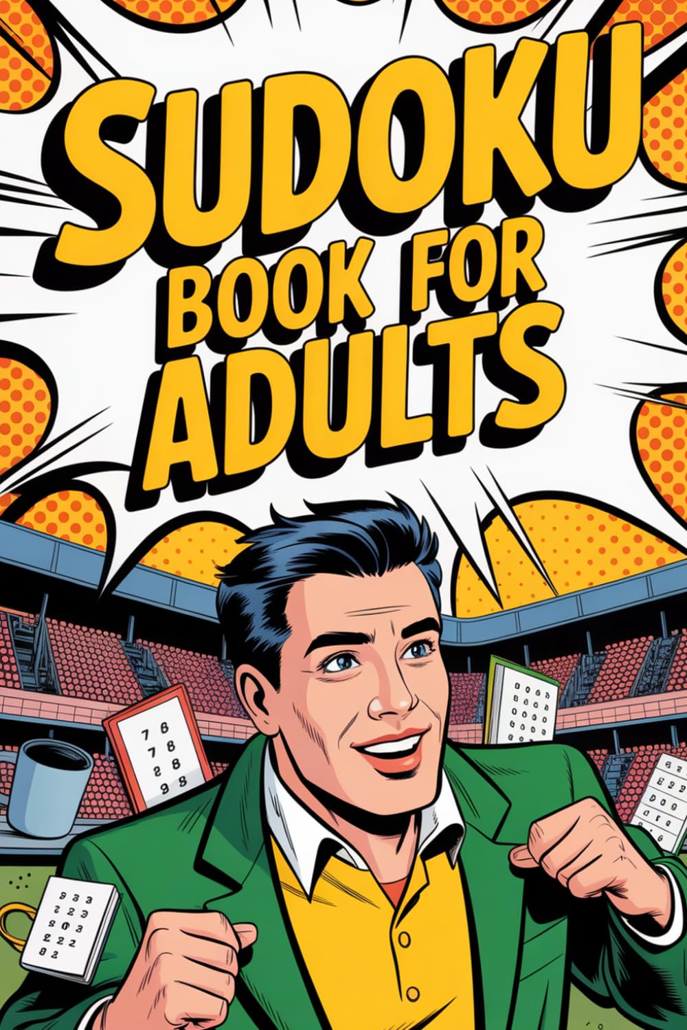 Sudoku Book for Adults: Fun Brain Puzzle Workbook for Grown-Ups