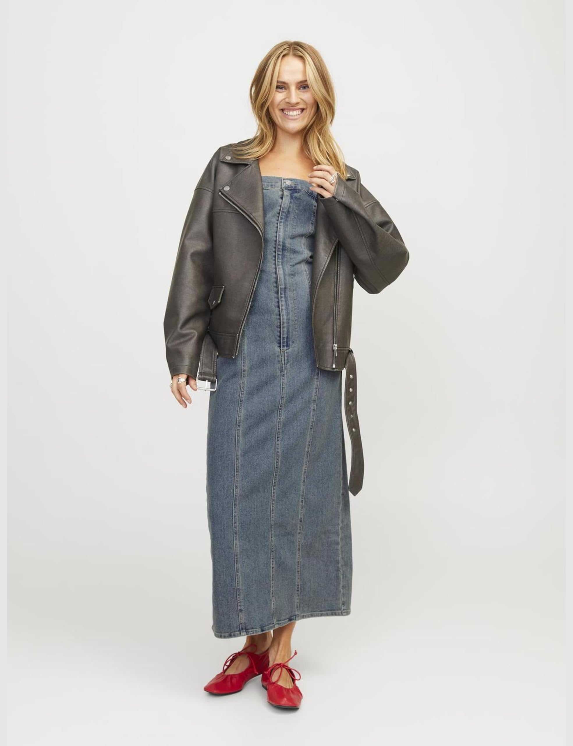 JACK & JONES Female Jeanskleid JXTINGA Jeanskleid