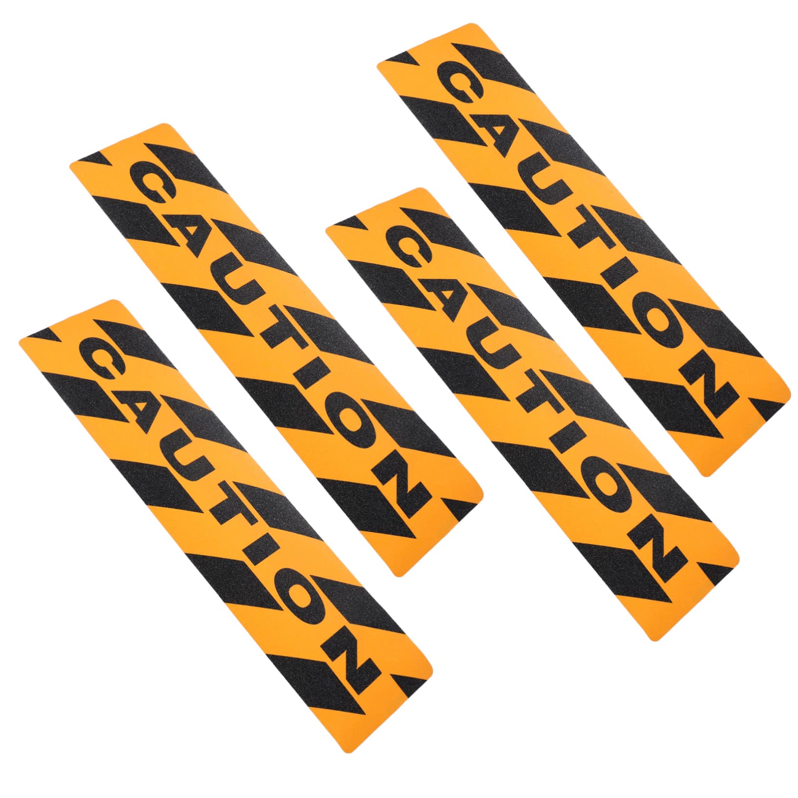 COSMEVIVI Outdoor Warning Stickers 4pcs Non-Skid Paste Safety Tape for Slippery Surfaces
