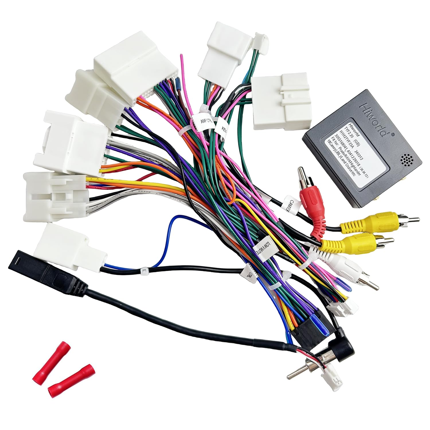 Amazon.com: JBL Radio Harness Adapter for Toyota with SWC Reverse