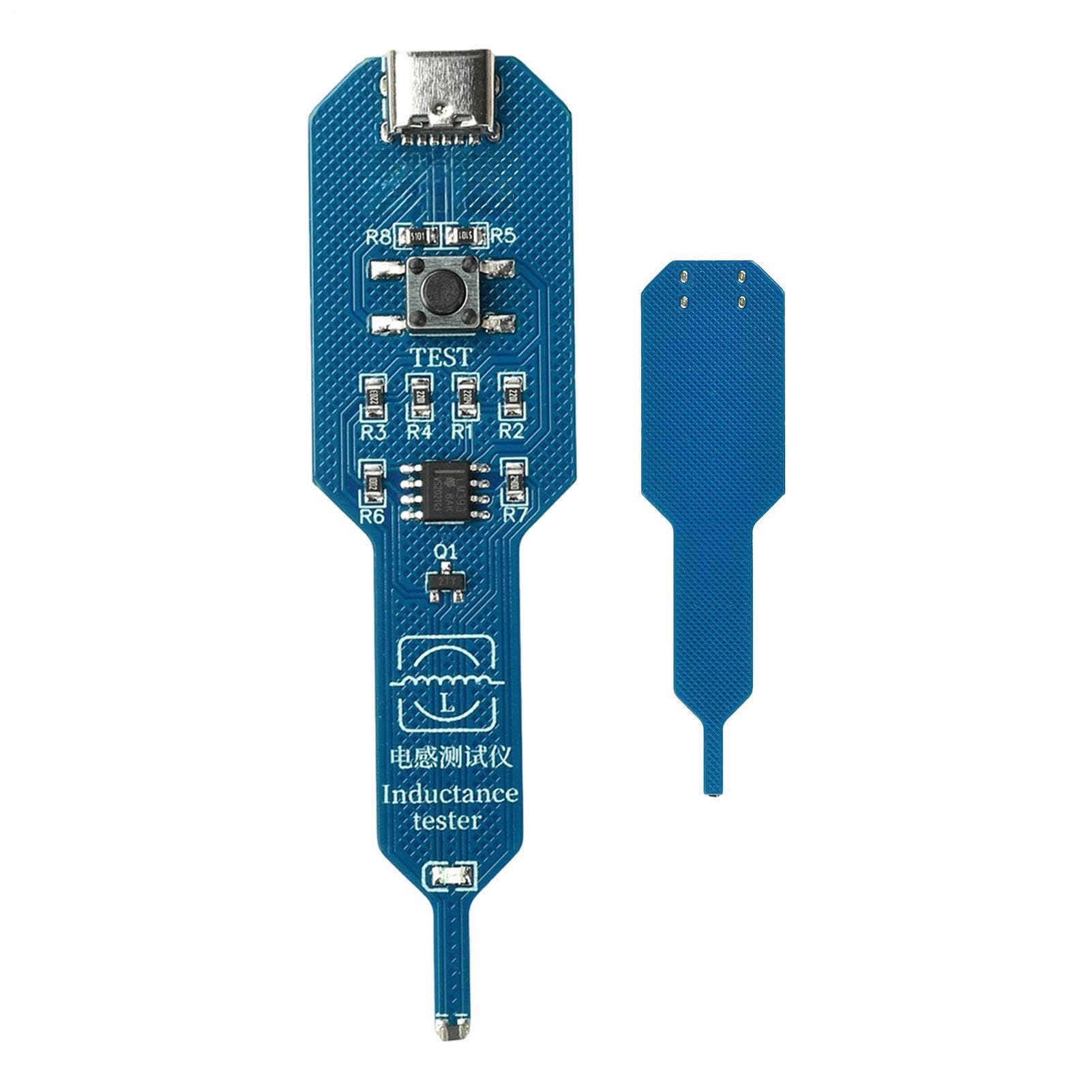 Tester per Condensatori | Rilevatore di Verifica Rapida Portatile, Strumento di Test di Induttanza e Bobina di Circuito - per Elettricista Principiante, Riparazione di Telefoni, Circuiti a Chip
