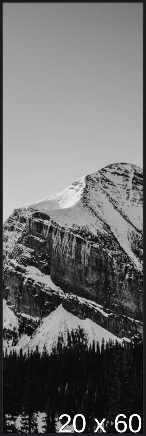 Frame It Easy 20 x 60 Satin Black Metal Frame (Ashford)