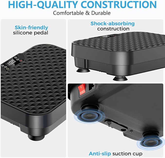 Máquina Plataforma Vibratoria para Ejercicio y Pérdida de Peso miniatura 8