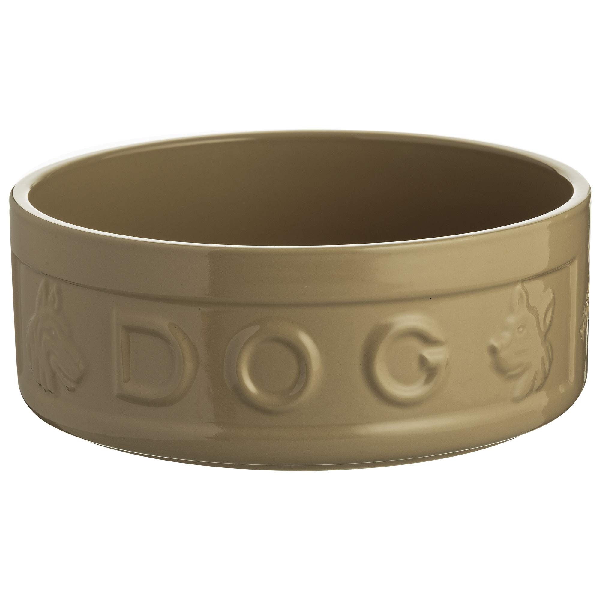 Mason Cash Cane Dog Bowl - Brown - 25cm - 3 Litre Capacity