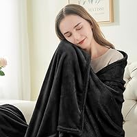Vista 333 de BEDELITE Fleece Blanket White Throw Blanket for Couch & Bed, Luxury Plush Cozy Fuzzy Blanket 50" x 60", Super Soft Warm Lightweight Throw Blanket