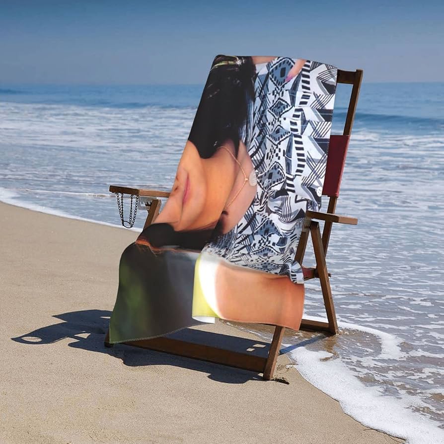 Amazon｜中山美穂 バスタオル ビーチタオル タオル 速乾 大判