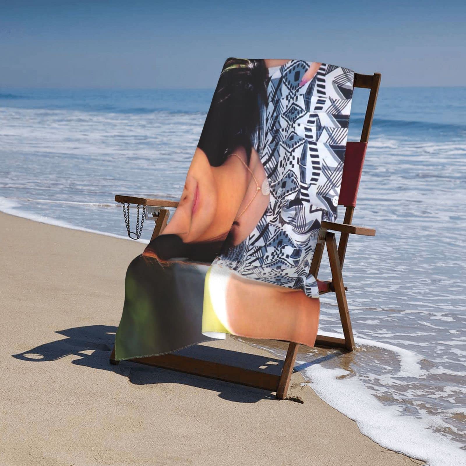 Amazon｜中山美穂 バスタオル ビーチタオル タオル 速乾 大判 スポーツ