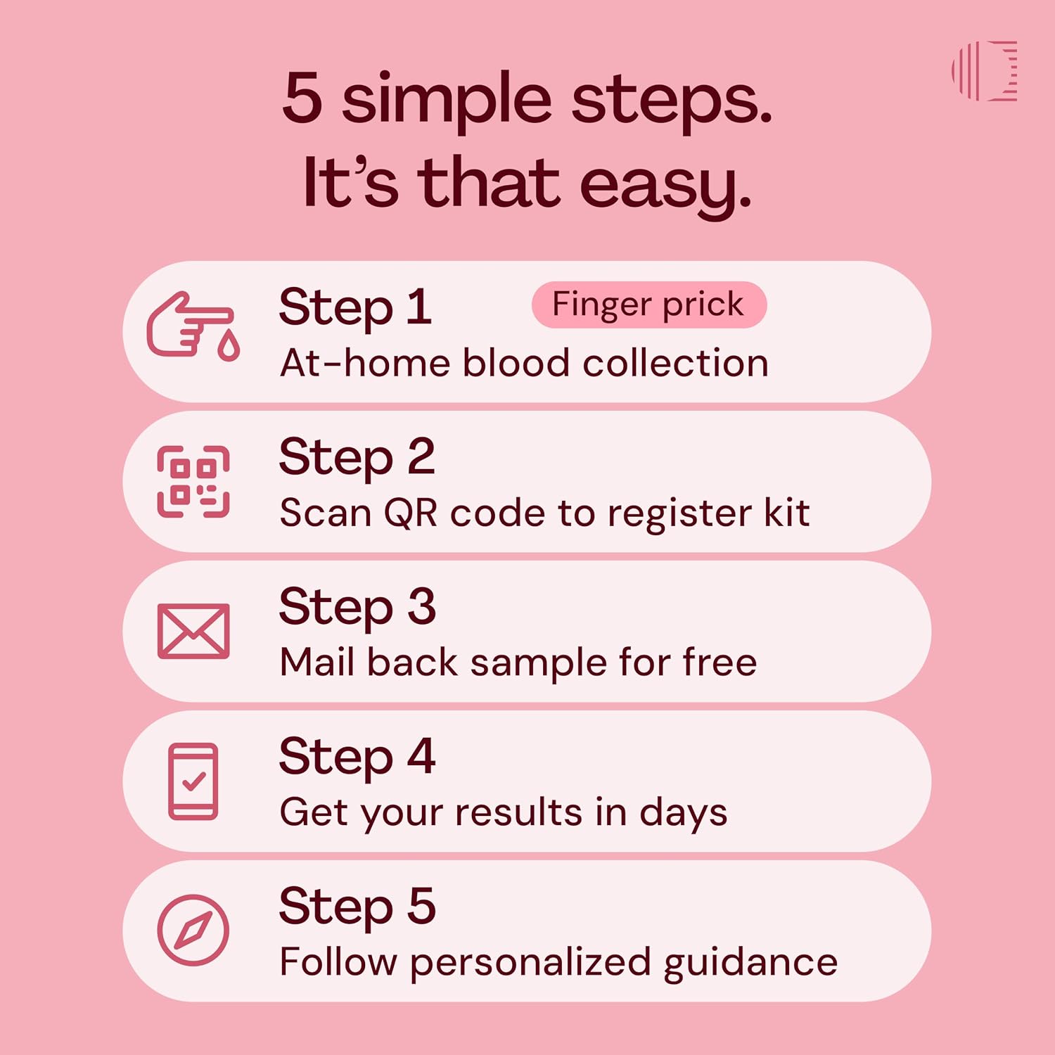 Everlywell Food Sensitivity Test - Learn How Your Body Responds to 96 Different Foods - At-Home Collection Kit - CLIA-Certified Labs - Ages 18 Plus thumbnail