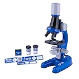 Explore One 100x-1200x Children’s Microscope Set for Kids Ages 6 Years Old and Up Great for STEM Education and Sparking Childrens Interest in Discovering The Microscopic World