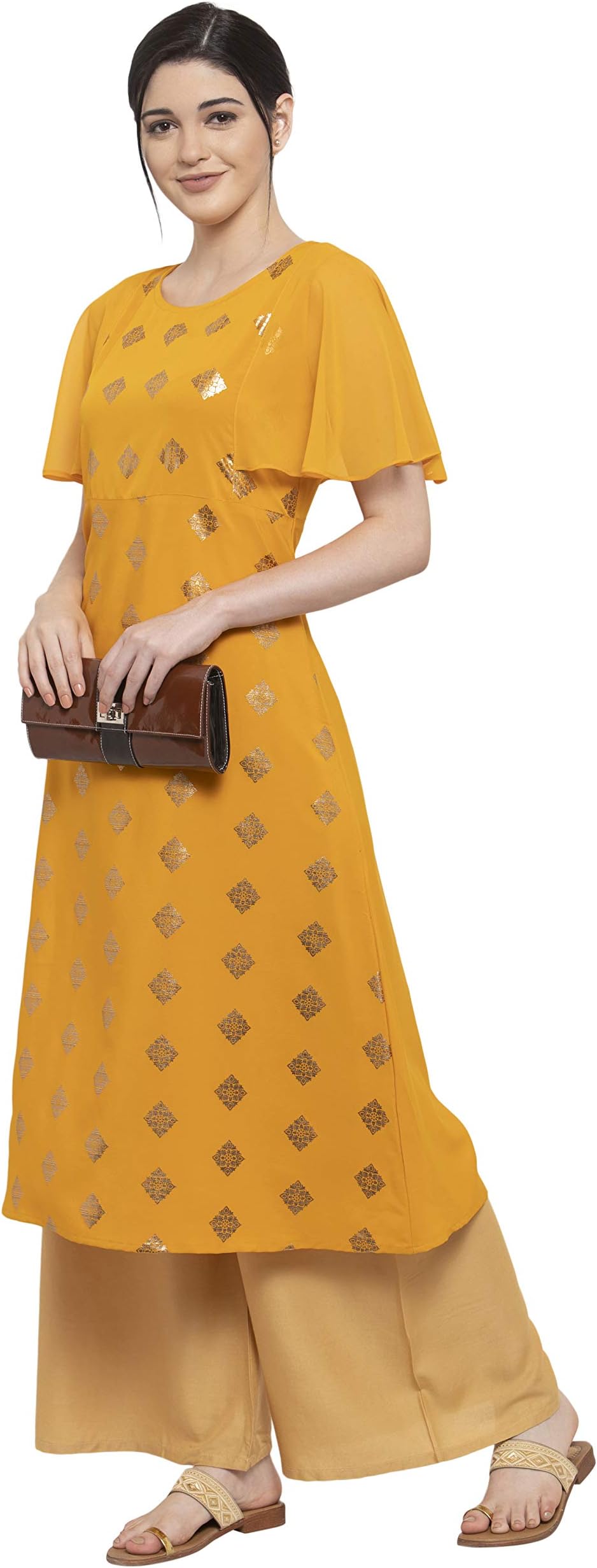 ALC CreationWomen's Crepe Kurta