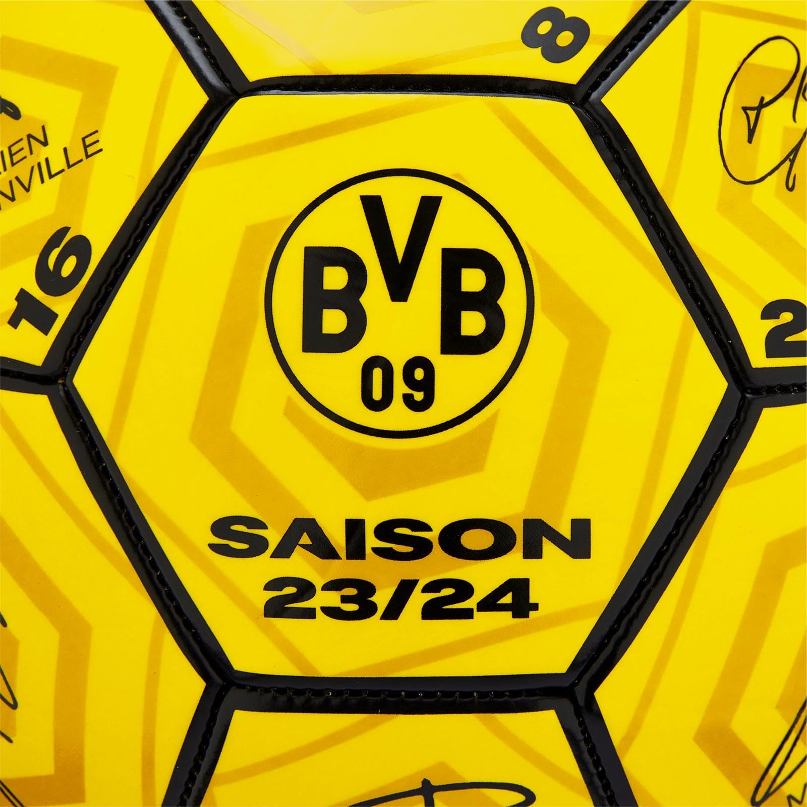 Borussia Dortmund Unisex Jugend BVB Unterschriftenball 2023/24 Fußball, Gelb, 5
