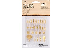 Plaid Wood Burning Tip Set: Your Gateway to Pyrographic Precision