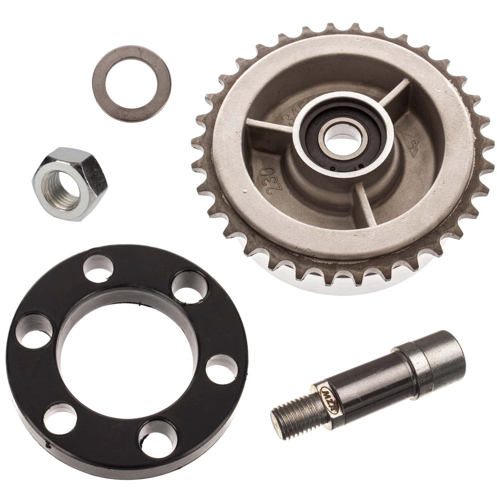 Kettenschutz Set M12x1,5 SET Mitnehmer 31Z Für Sim Produktbild-Vorschau 8