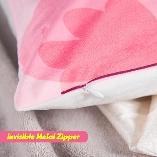 Miniatura 3 de Juego de 4 fundas de almohada de 18 x 18 pulgadas, fundas de almohada de terciopelo holandés, fundas de almohada decorativas para decoración de