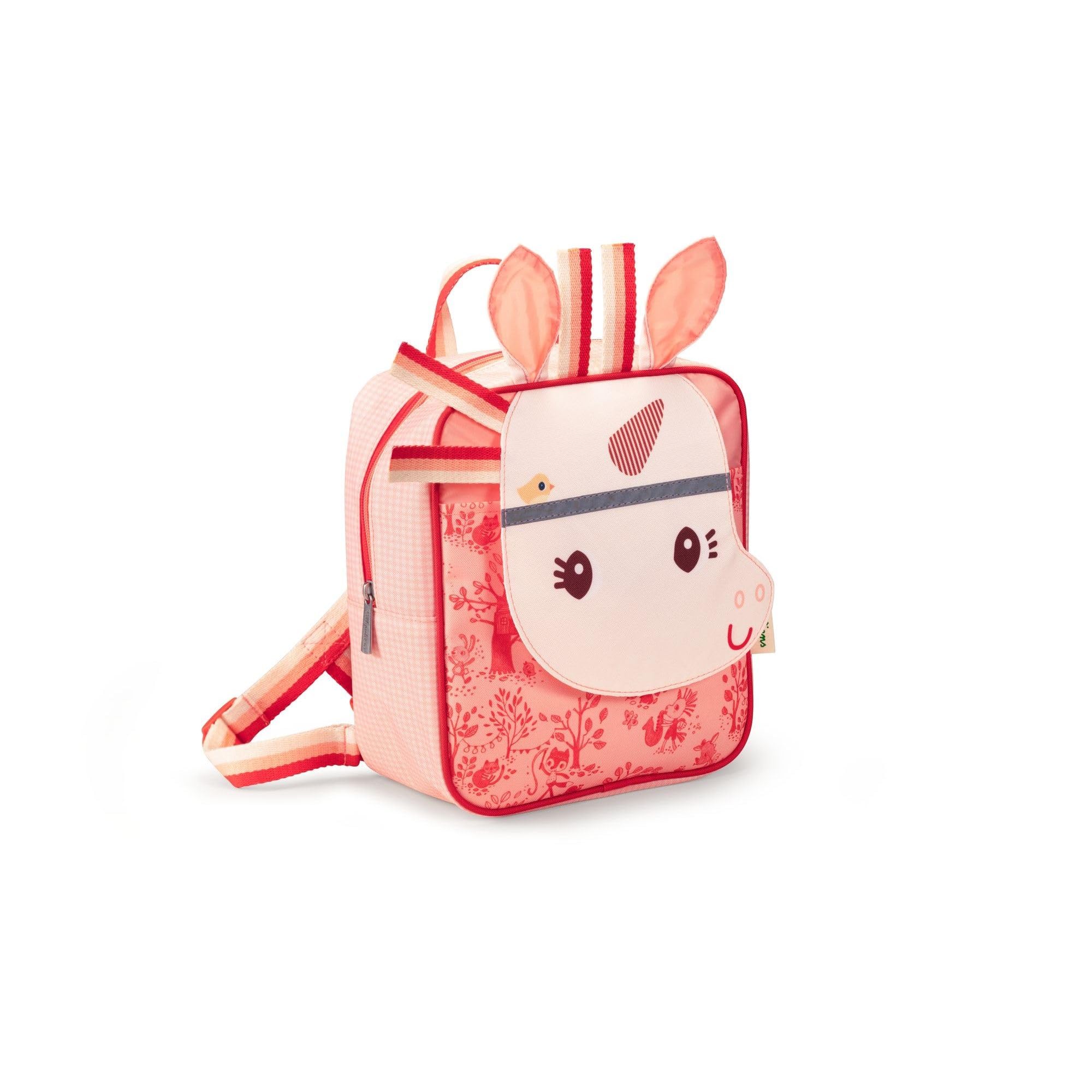 LILLIPUTIENS 84460 Happy Lena Mochila para niños, Mochila impermeable con tirantes ajustables y clip ventral, Óptima para la guardería, la escuela y preescolar, Mochila para niños, Desdé 3 años