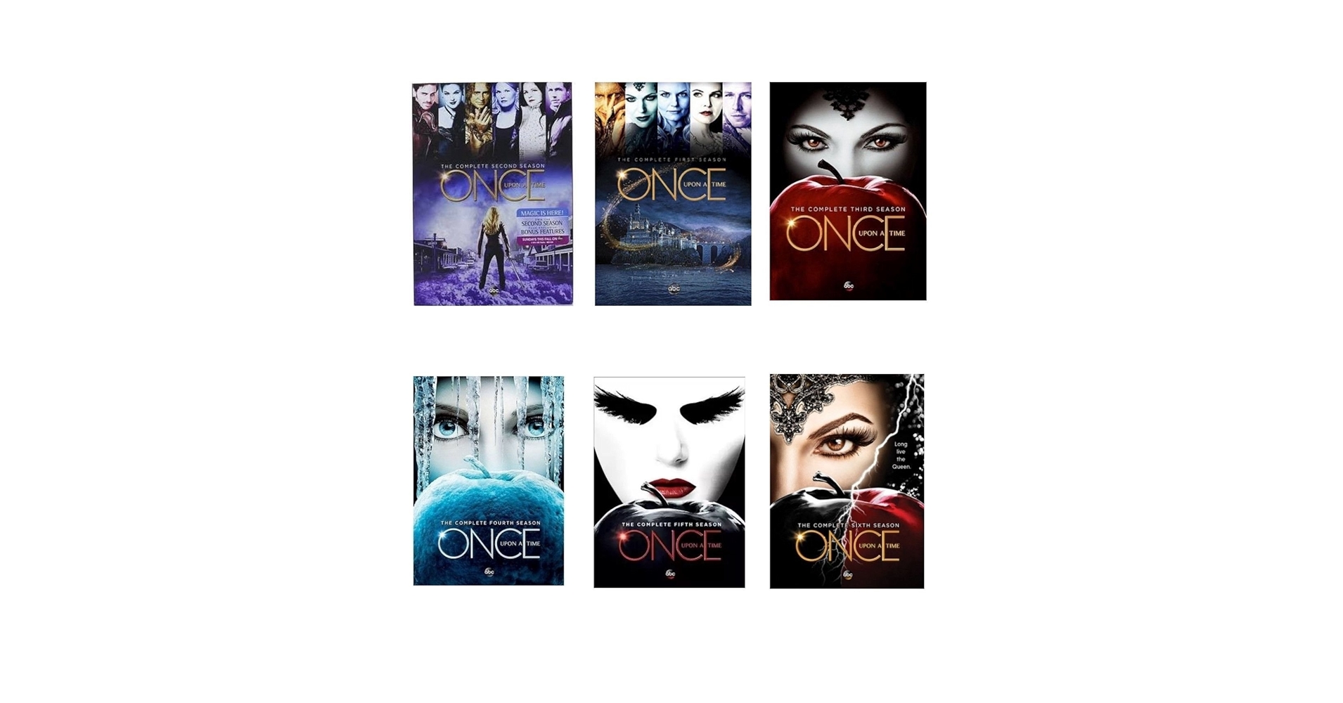 Amazon.com: ONCE UPON A TIME Seasons 1 - 6 DVD : Movies & TV