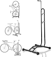 Vista 1 de Soporte de bicicleta de piso Soporte de estacionamiento para bicicletas, soporte para bicicletas, soporte vertical para bicicleta