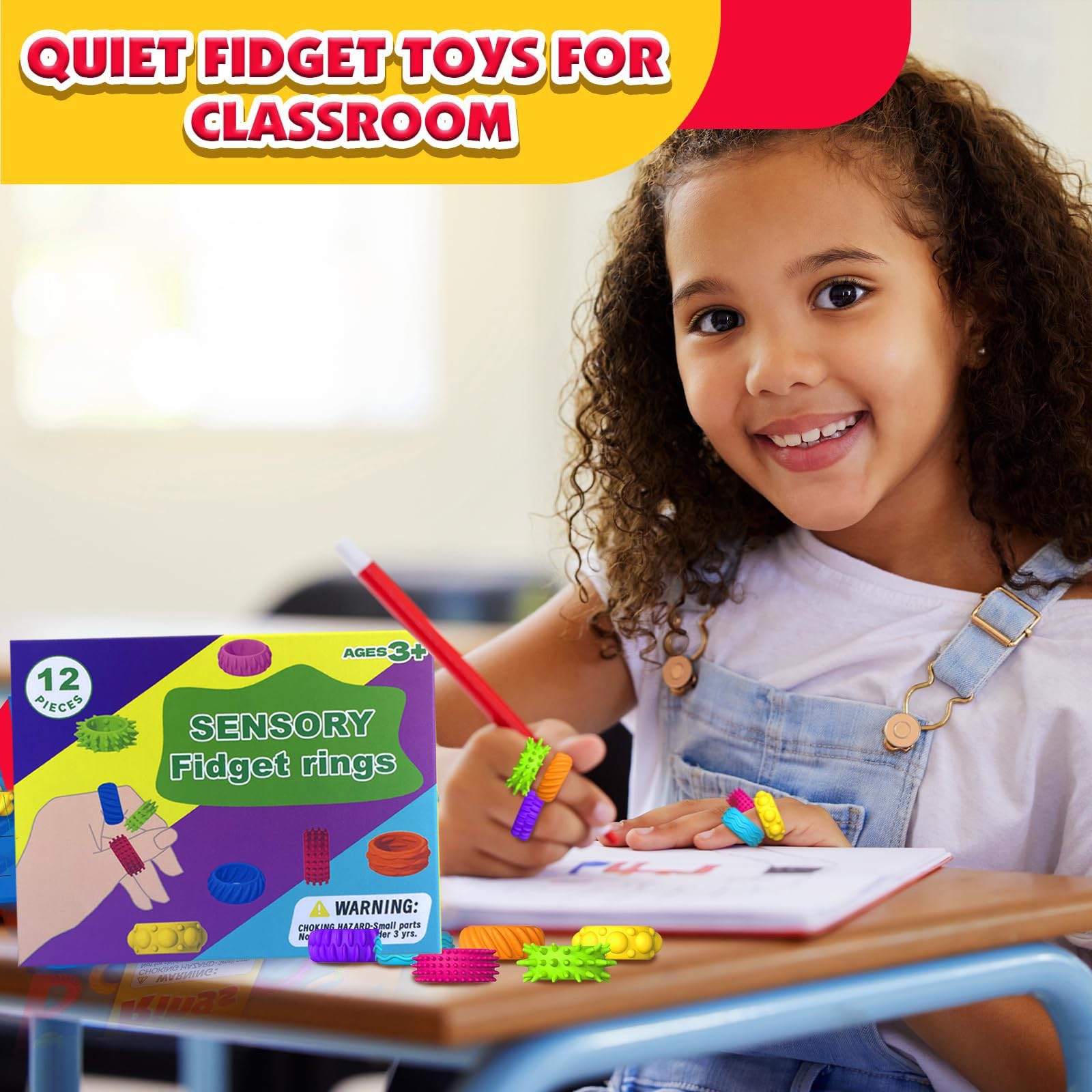 Jouet Anti Stress Jouet Sensoriel Pierres Anti-stress - Lot De 6 Pierres Silicone Pour TDAH, Autisme | Adultes Et Enfants Adhd Adulti
