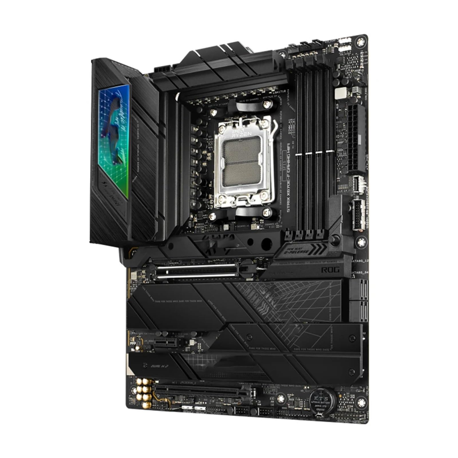 Carte mère Fit for ASUS ROG Strix X670E-F Gaming WiFi 6E Socket AM5 LGA 1718 Carte mère Gaming Ryzen 7000 16+2 Phases d'alimentation PCIe 5.0 DDR5