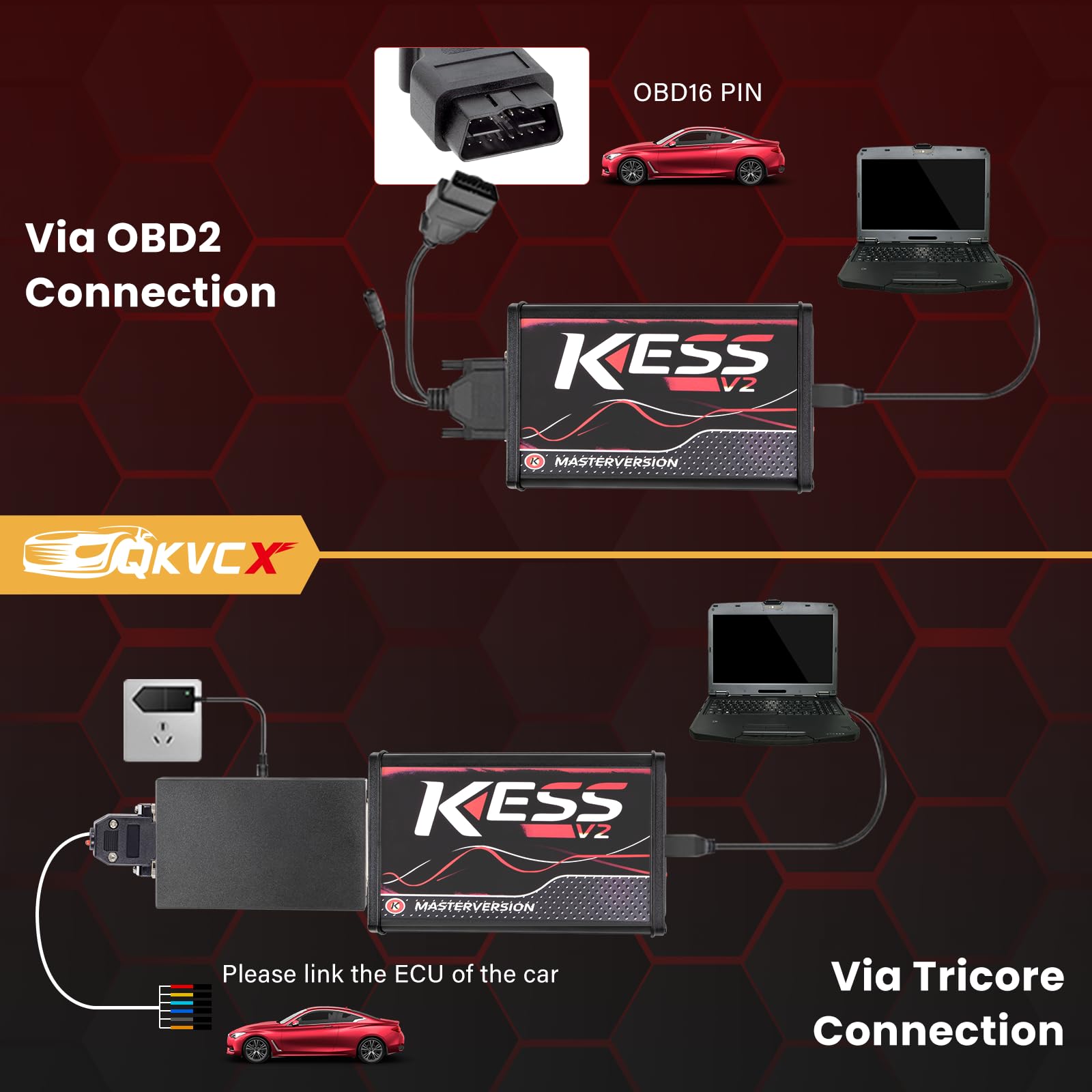 Herramienta De Programación Kess V5.017 Para ECU - Sin Límite De Tokens, Compatible Con OBD2