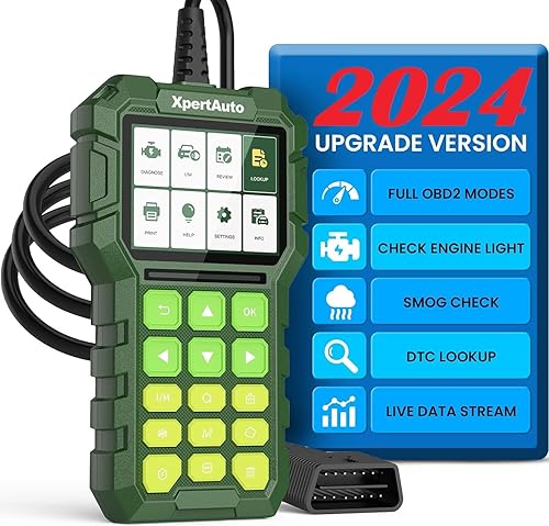 XpertAuto C303 OBD2 Escáner de datos en vivo Mecánico Profesional Universal OBDII Herramienta de lector de códigos de diagnóstico para limpiar