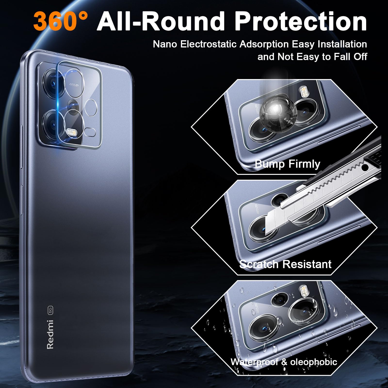 Vetro Temperato 9H per Xiaomi Redmi Note 11 Pro 5G/Pro 5G - Protezione