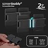 Set of 2 Magnetic Connectors for PC Screens & Monitors - Computer Accessories for Home Office Office Gaming & Streaming - Magnetic Connection to Monitor Hold Together - Made in Germany