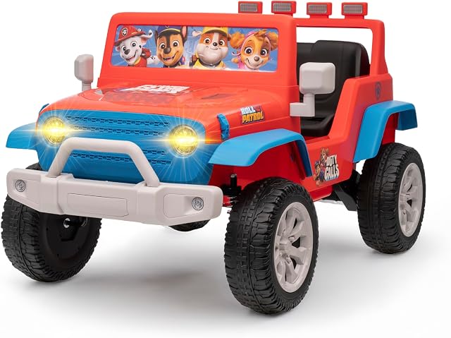 Paw Patrol 12V Kids Ride On Jeep with Rechargeable Battery