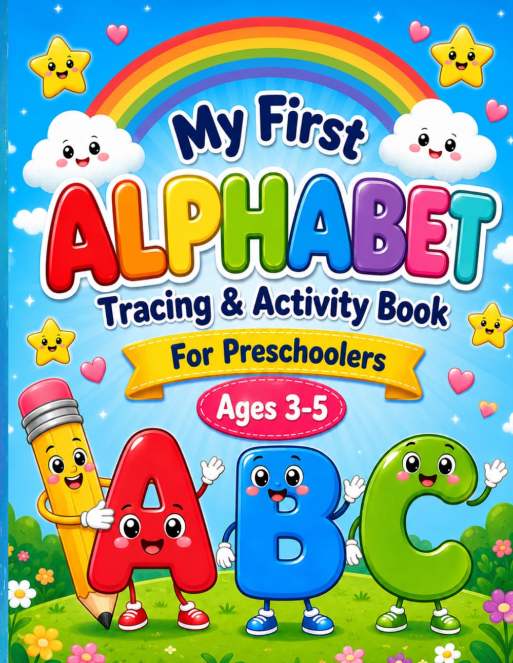 My First Alphabet Tracing & Activity Book: Fun Letter Tracing, Coloring & Early Learning Activities for Preschoolers Ages 3–5