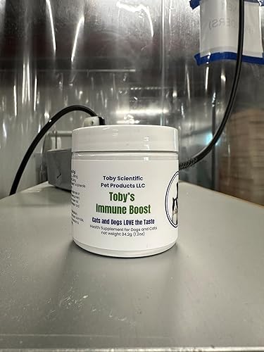 Miniatura 2 de Toby's Immune Boost - Polvo sabroso fácil de administrar para todos los perros y gatos - Metilcobalamina B12 para apoyo nervioso y antiinflamatorio