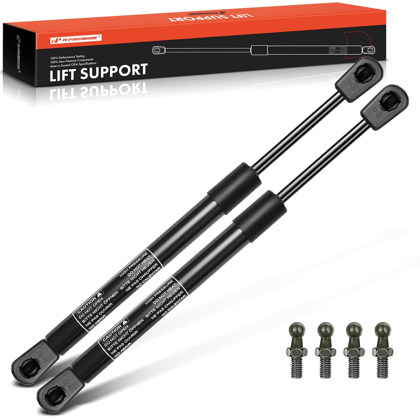 Amazon.com: A-Premium Rear Tailgate Lift Supports Shock Struts