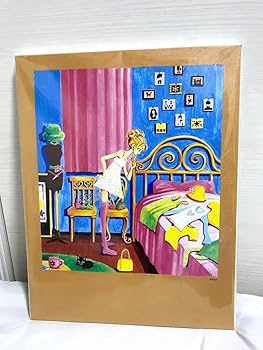 Amazon.co.jp: 矢沢あい展 ご近所物語 キャンバス アート ボード 実