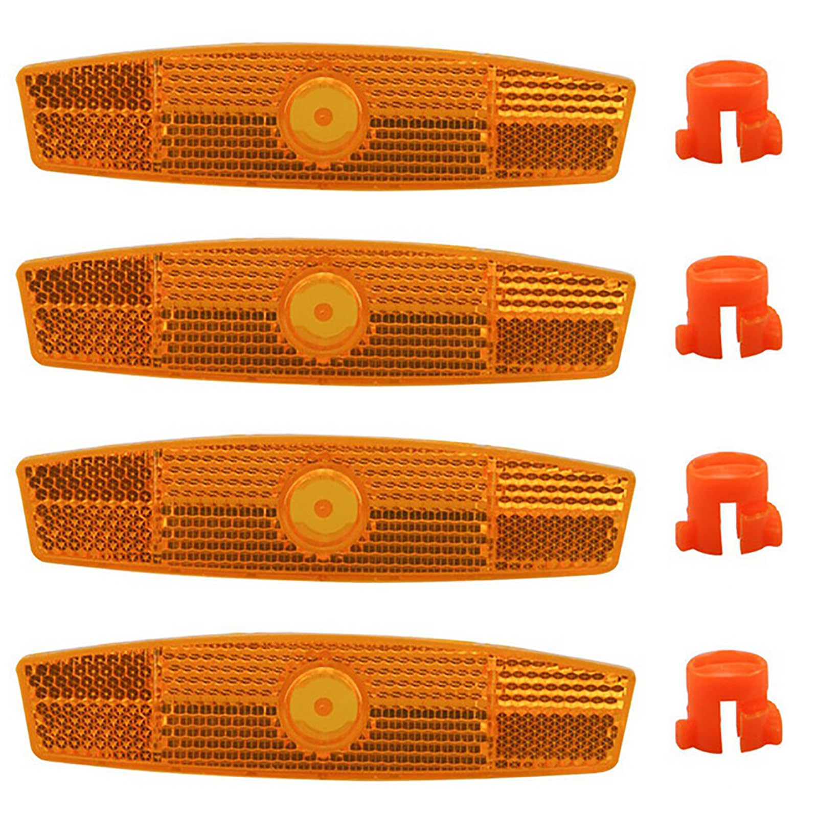 FROMCEO 4Pcs Bikes Wheel Reflectors Spoke Foldings Bikes Reflectors Bikes Wheel Reflectors Bikes Spoke Reflectors