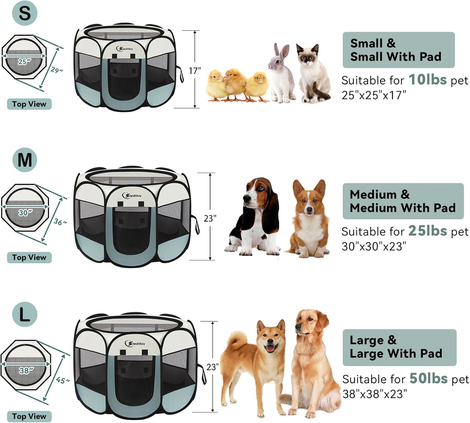 Unleash Fun: The Ultimate Portable Playpen for Your Small Pets!