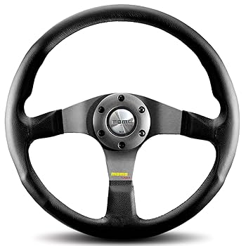 Amazon.com: MOMO TUN35BK0S Tuner Silver 350 mm Leather