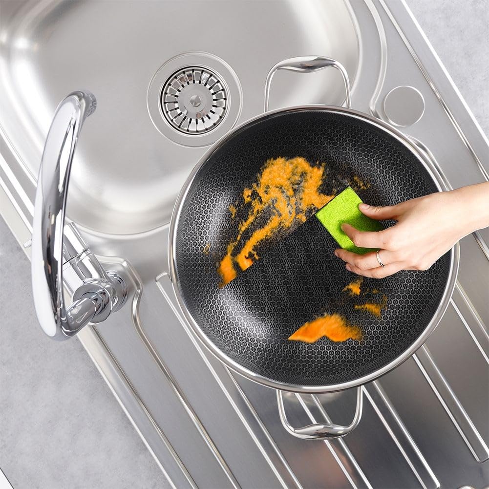 Wokpan Pyrex Origin Grijs 28 cm