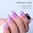 Imtiti Glitter Gel Nail Polish - 0.5 Fl Oz Lavender Purple Soak Off LED UV Manicure Kit for Women Girls - DIY Nail Art Starter