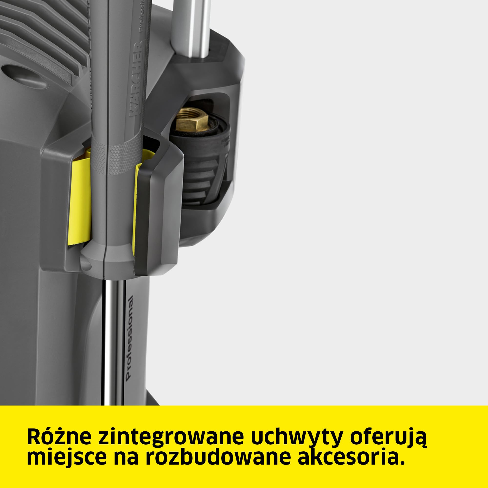Kärcher urządzenie wysokociśnieniowe HD 5/17 C Plus, ciśnienie robocze: 170 bar, wydajność: 480 l/h, waga: 26 kg, wąż: 15 m, pistolet wysokociśnieniowy, lanca spryskująca, dysza rotacyjna. Zimna woda
