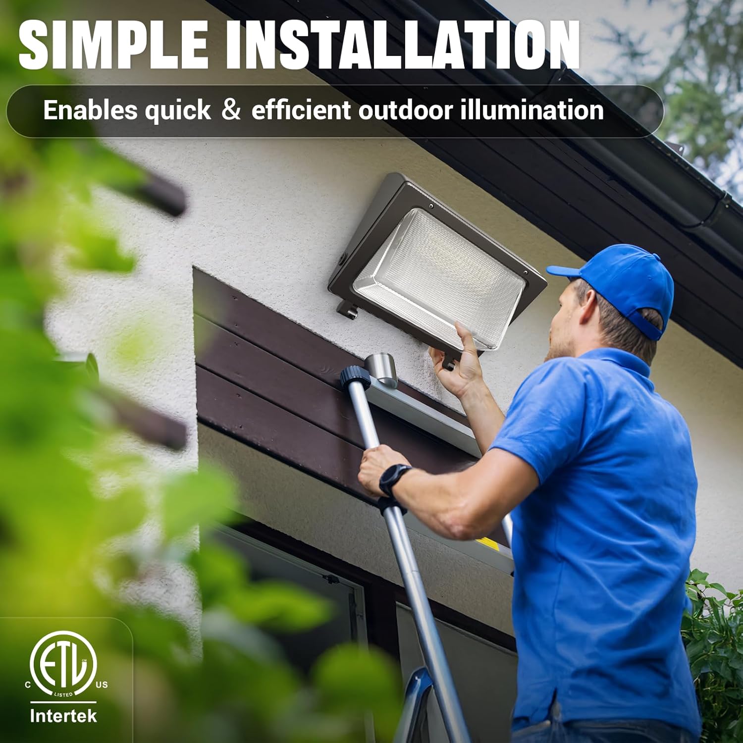 150W LED Wall Pack with Photocell Dusk to Dawn 5000K Waterproof Commercial Outdoor Light Fixture 22500lm 120-277V Equivalent,Energy Save Flood Lights for Building,Yard,Warehouse,Garage-4pack