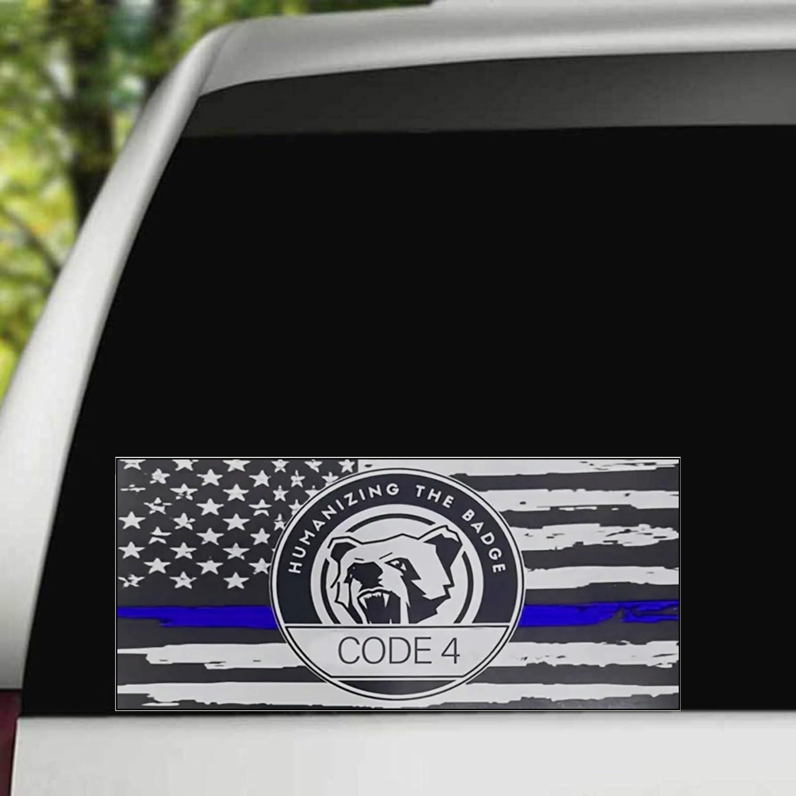 Children'S Cancer Support American Flag Car Stickers Decals