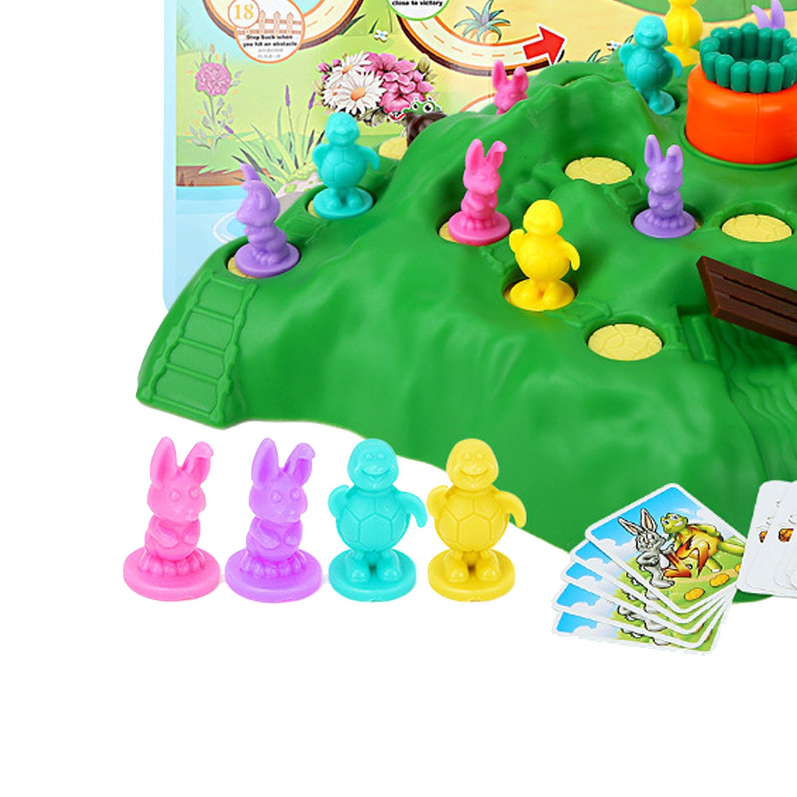 Alaaner Tortoise Bunny Trap Jogo de Tabuleiro Competitivo