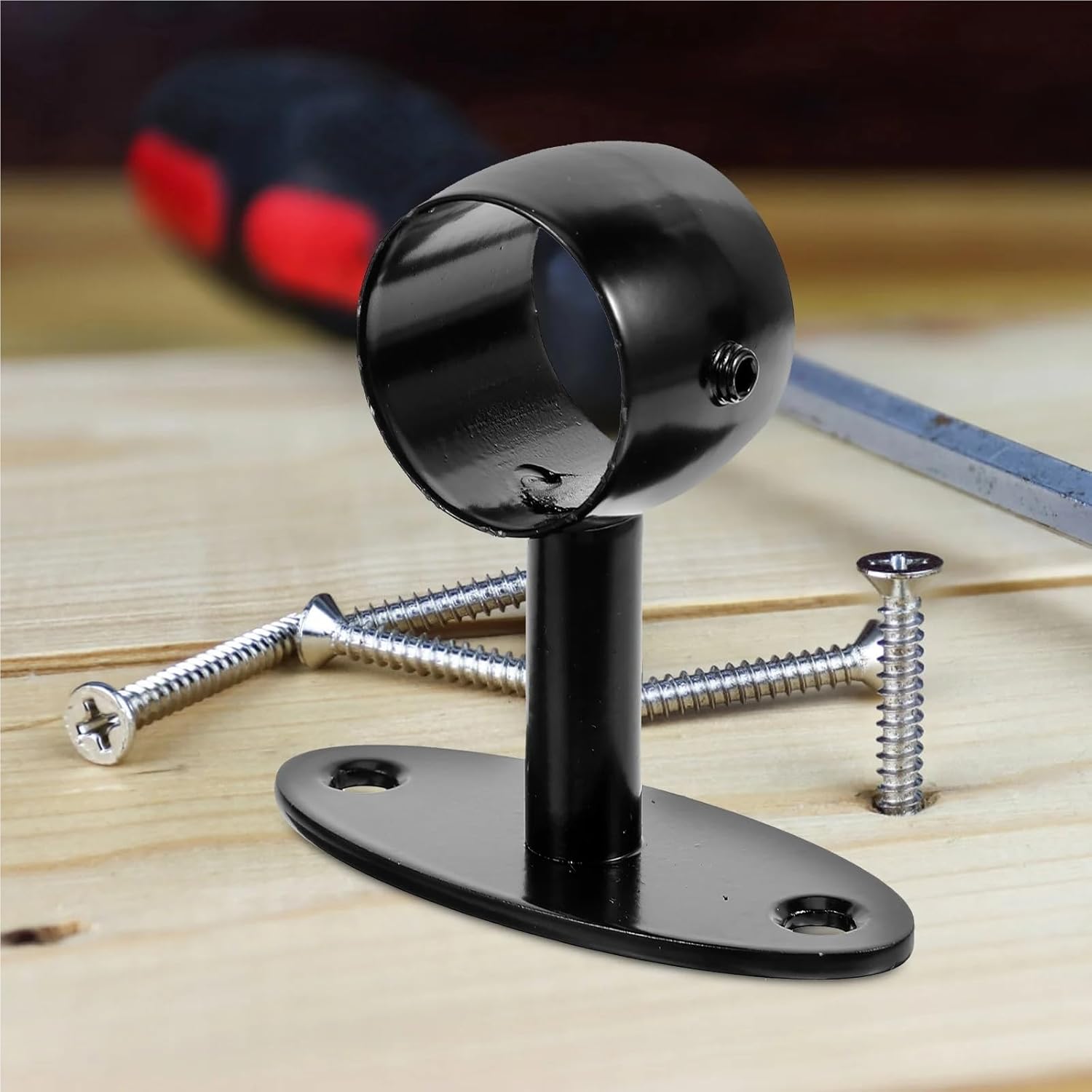 Handrail Bracket 8Pcs Stair Handrail Column Support Railing Brackets for 201# Stainless Steel Banister Holders Hand Stairs Accessories for Stairs Support