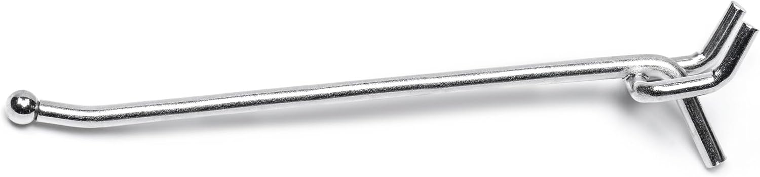 Presa Heavy Duty Metal Peg Board Shelving Hooks, 8-Inch, 50-Pack : Home & Kitchen