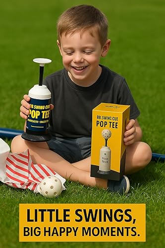 Miniatura 7 de BB Swing Club Pop-Up Tee  Ultimate Baseball Hitting Trainer para columpios perfectos  Camiseta de bateo ajustable para niños y adultos  Herramienta