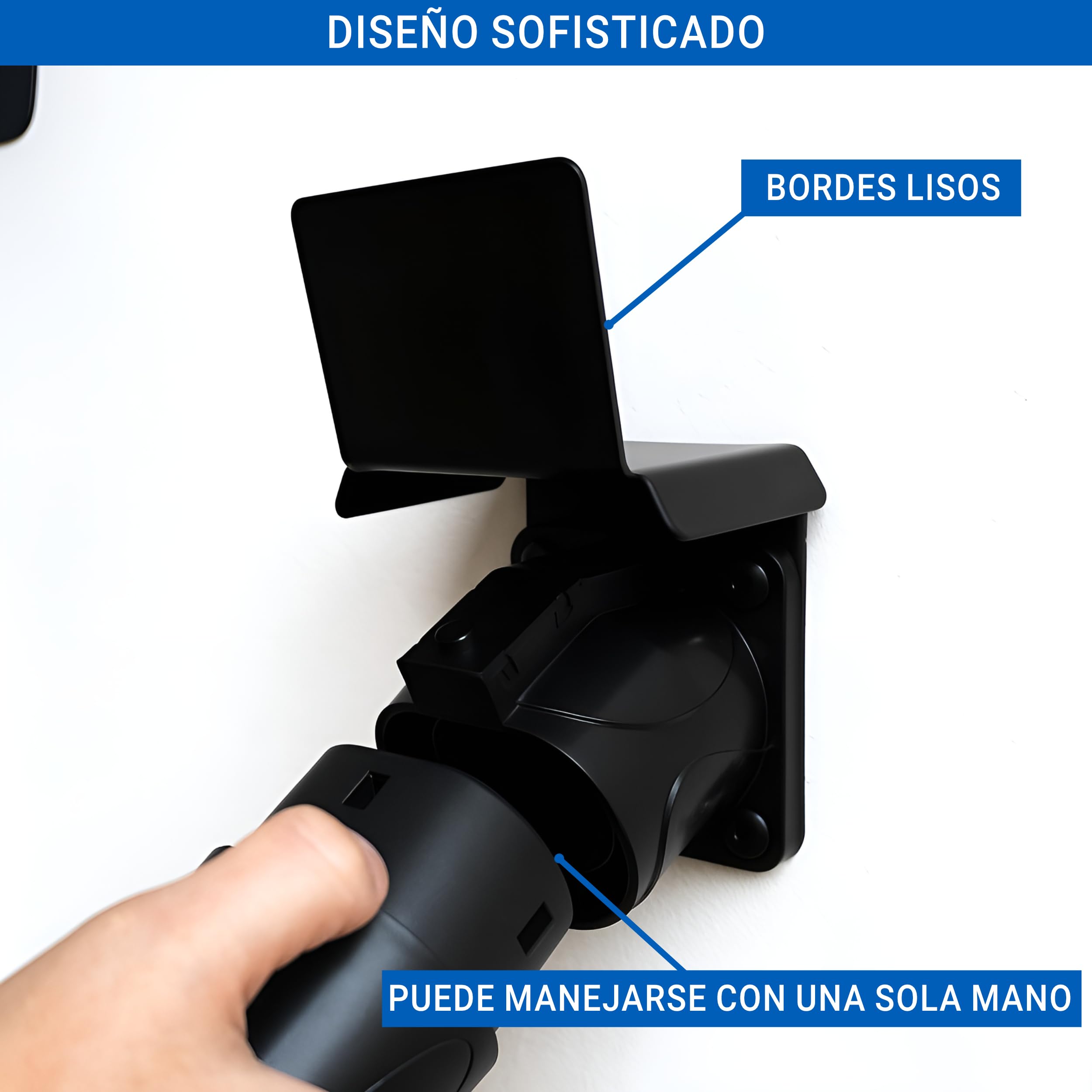 Wallbox Soporte Pared • Manguera Cargador Coche Eléctrico • Tipo 2
