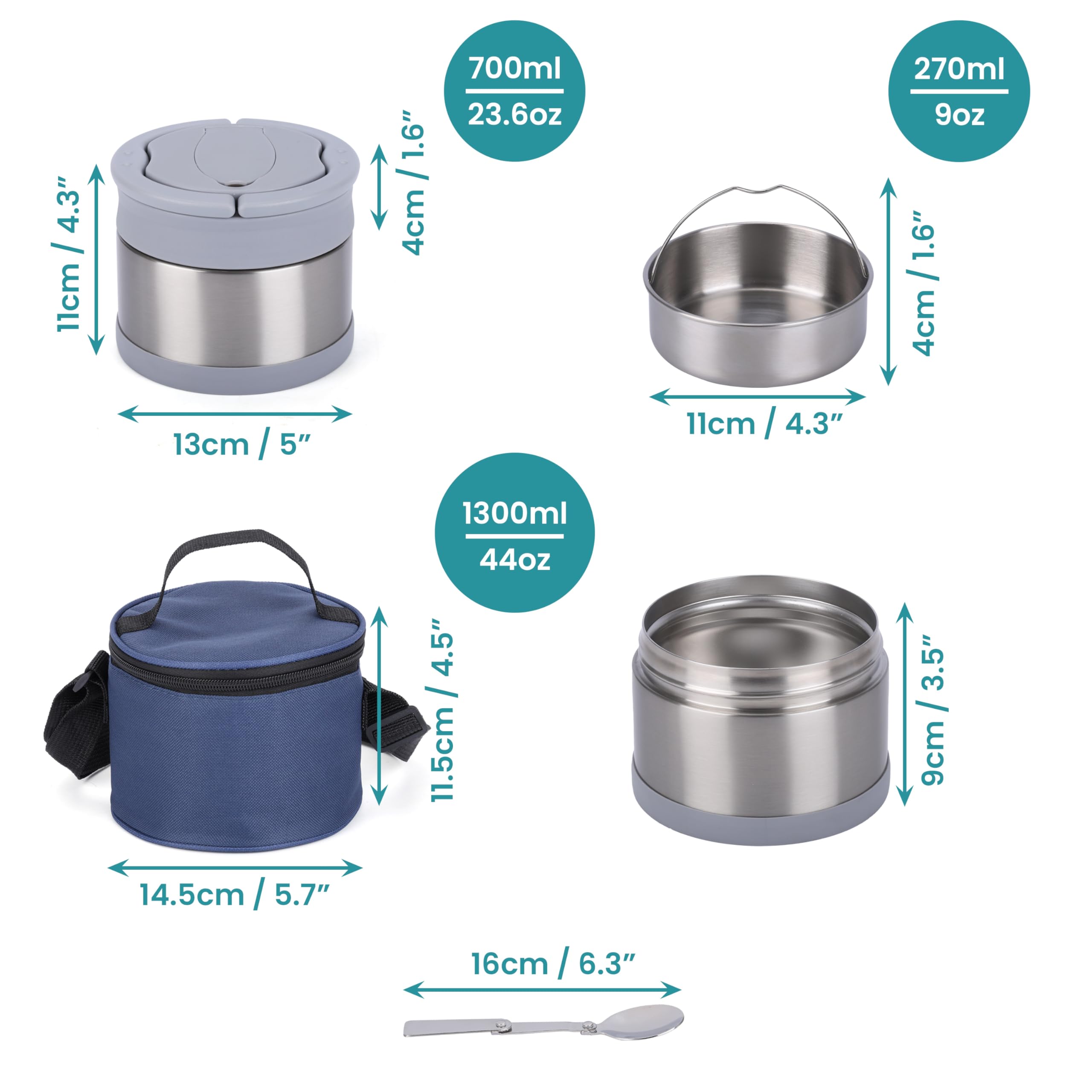 PlanetBox Explorer RVS Lunchbox Lekvrij en voor Magnetron