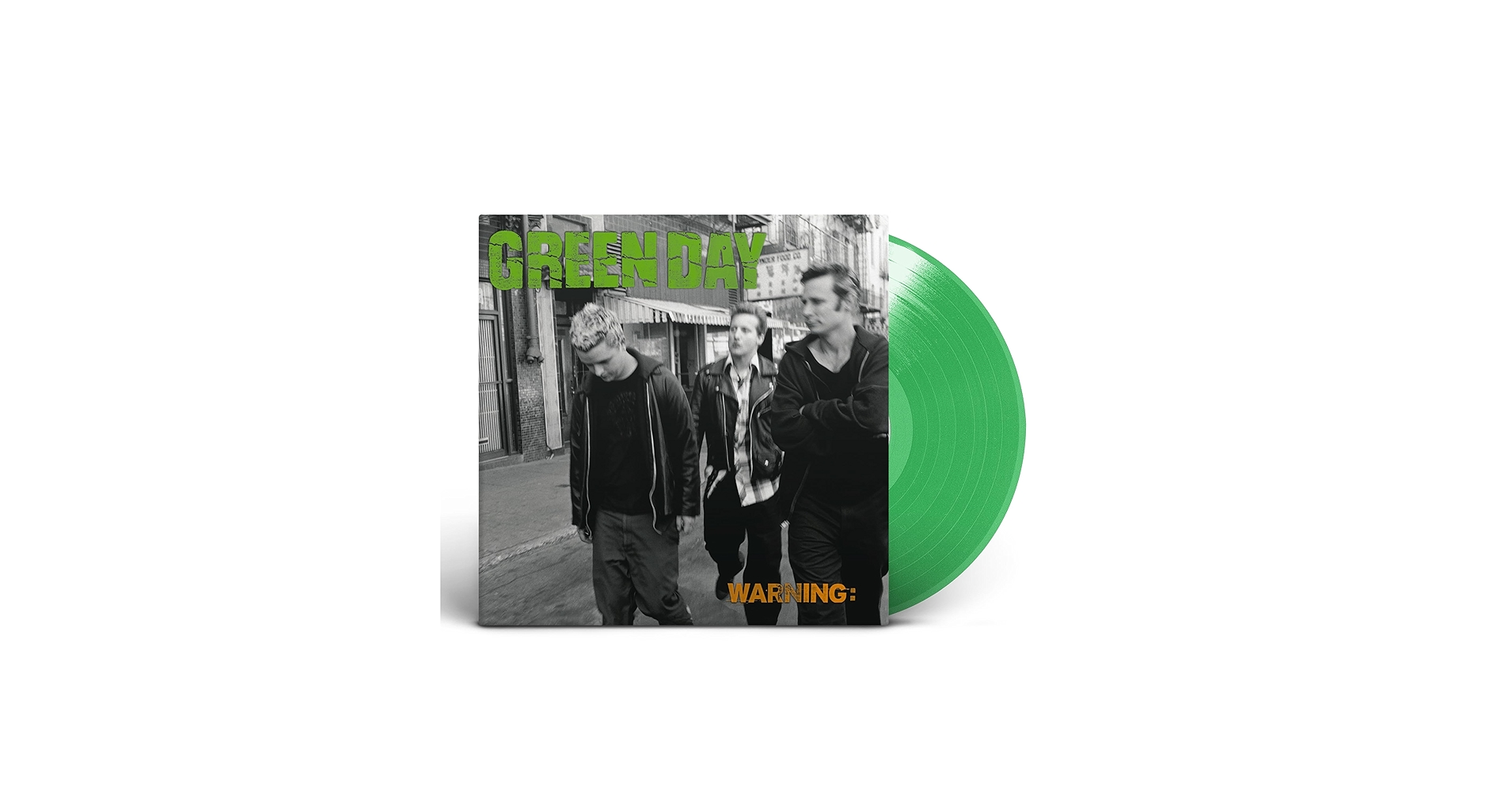 グリーン・デイ　レコード　warning Amazon.com: Warning (Fluorescent Green Vinyl): CDs & Vinyl